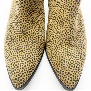 crown vintage afessa bootie leopard